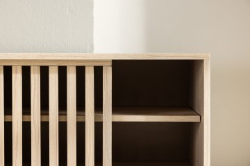 Venture Design TV regal Lugo 40x45x180 cm beljen