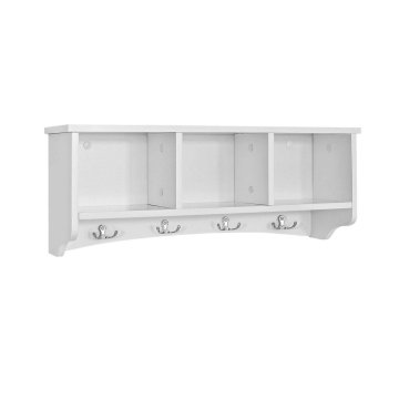 SoBuy Stenski obešalnik za oblačila, 60x15x23 cm