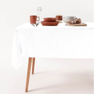 Homestar Namizna prt EASY CARE 132x178 cm bela
