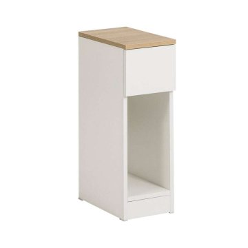 SoBuy Stranska mizica, 20x35x60 cm, bela