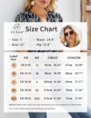 Ženska bluza tunika z V-izrezom bufasti kratki rokavi cvetlični vzorec črno-bela ohlapen kroj 60% poliester 35% viskoza 5% elastan velikost 44-46 lahka dihajoča za pomlad poletje in jesen