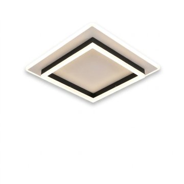 Okrogla LED stropna svetilka 28 W 3150 lm 6500 K hladno bela 40 cm bela sodobna razsvetljava z akrilnim difuzorjem za spalnico, dnevno sobo, kuhinjo ali predsobo, brez utripanja, 10–20 m²