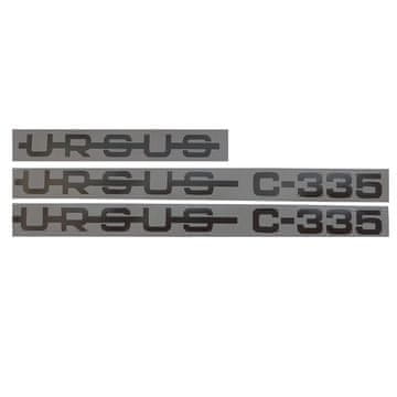 Komplet znakov - emblemov Ursus C-335