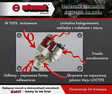 Mo Zaganjalnik z reduktorjem tip Magneton ohišje Ford New Holland 9142766