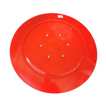 Drsni disk za rotacijsko kosilnico 1,85 m, debelina 4 mm, varjeni obroč, prašno barvan