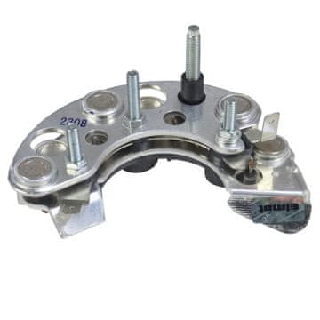 Mo Kompletni usmernik alternatorja 14V 72A dva jermena 9515672 Ursus C-385