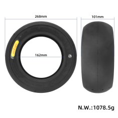 KuKirin Slick tubeless pnevmatika ULIP 100/55-6.5 za VSETT 11+