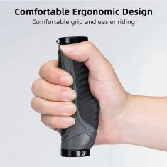 KuKirin Črni ergonomski ročki za Xiaomi M365