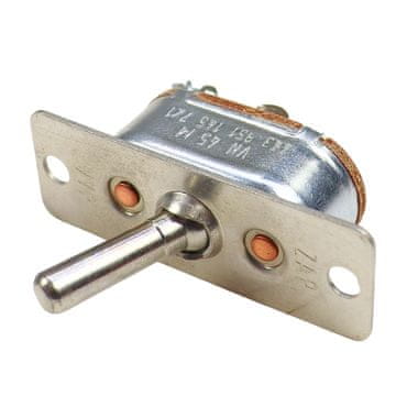 Mo Dvopozicijsko stikalo za luči, vklop/izklop, zadrževanje, srebrni kontakti, 35A, univerzalno, Premium,