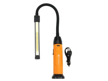 EG Fleksibilna COB SMD LED inšpekcijska svetilka za delavnice T-LED-0077 1000 lm 4000 mAh