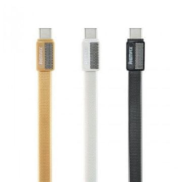 REMAX RC-044a platinasti USB-C kabel 1 m zlate barve