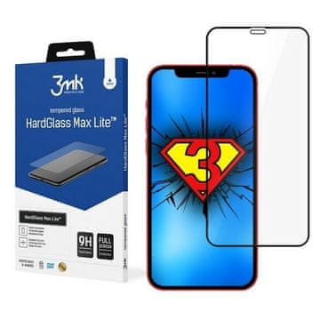 3MK HardGlass Max Lite steklo za iPhone XR