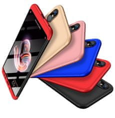 360 360 3v1 ovitek spredaj + zadaj za Xiaomi Redmi Note 5 črne in zlate barve
