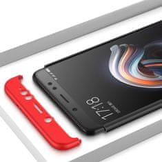 360 360 3v1 ovitek spredaj + zadaj za Xiaomi Redmi Note 5 črne in zlate barve