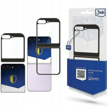 3MK Ovitek iz satenastega oklepa + Samsung Galaxy Z Flip 5
