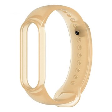 HURTEL Silikonska zapestnica Xiaomi Mi Band 5 6 Gold ver. 2