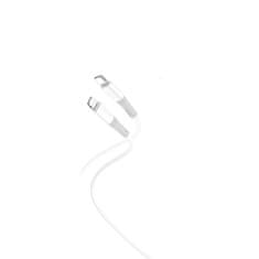XO hitri kabel za iPhone NB-Q226A USB-C - Lightning 1m 27W bel, mehak