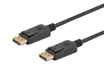 SAVIO Kabel CL-137 (DisplayPort M - DisplayPort M; 3 m; črn)