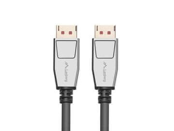 Lanberg DISPLAYPORT KABEL M/M 20PIN V1.4 1.8M 8K CA-DPDP-20CU-0018-BK