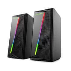 Esperanza ZVOČNIKI 2.0 USB LED MAVRIČNI NORTEC EGS106