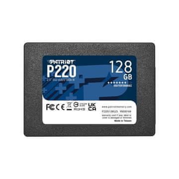 SSD disk Patriot P220 128GB SATA3 2,5"