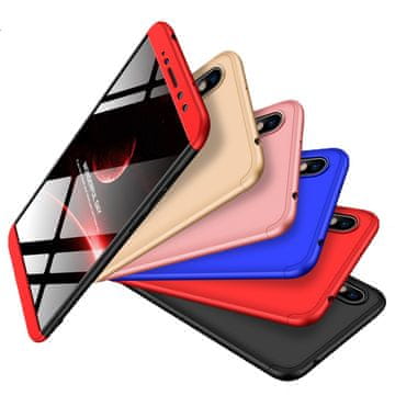 360 360 3v1 ovitek spredaj + zadaj za Xiaomi Redmi S2 črne barve