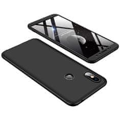 360 360 3v1 ovitek spredaj + zadaj za Xiaomi Redmi S2 črne barve