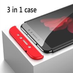 360 360 3v1 ovitek spredaj + zadaj za Xiaomi Redmi S2 črne barve