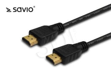 SAVIO Kabel CL-95 (HDMI M - HDMI M; 1,5 m; črn)