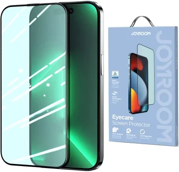 Joyroom Zaščitno steklo Knight za celoten zaslon iPhone 14 Pro z zaščito pred modro svetlobo (JR-G02)