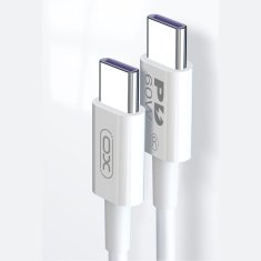 XO NB-Q190A hitri PD kabel USB C - USB C 1m 60W bel