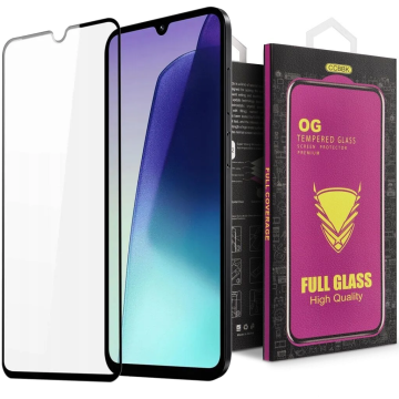 WOZINSKY Močno kaljeno steklo OG Premium za Xiaomi Redmi 14C 4G/ Redmi A4 / POCO C75 s črnim okvirjem