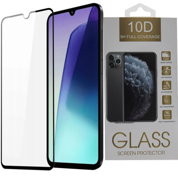 WOZINSKY Močno kaljeno steklo za Xiaomi Redmi 14C 4G/ Redmi A4 / POCO C75 črn okvir