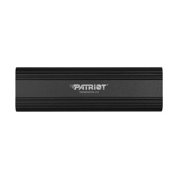 SSD disk Patriot Transporter LT 1TB USB 3.2 Type-C 1000 MB/s, aluminijast, črne barve