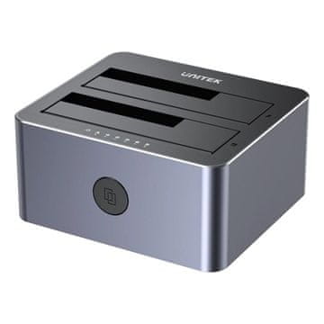 Unitek KLONIRANJE 2X SATA 2,5"/3,5" USB 5GBPS TRDIH DISKOV