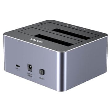 Unitek 2 x SATA 2,5"/3,5" USB-C 10GBPS postaja za kloniranje trdih diskov