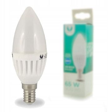 Forever LED žarnica E14 C37 10W 230V 6000K 900lm keramična Light hladno bela