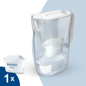 Brita Style Essential+1 Maxtra Pro PP vrč s filtrom (bel)