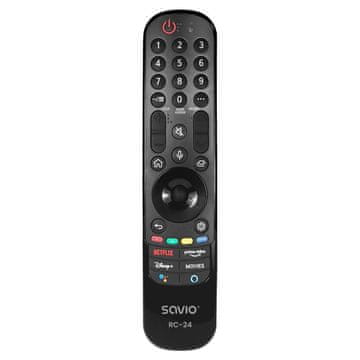 SAVIO UNIVERZALNI DALJINSKI UPRAVLJALNIK/NADOMESTNI UPRAVLJALNIK ZA LG TV - PAMETNI TV RC-24