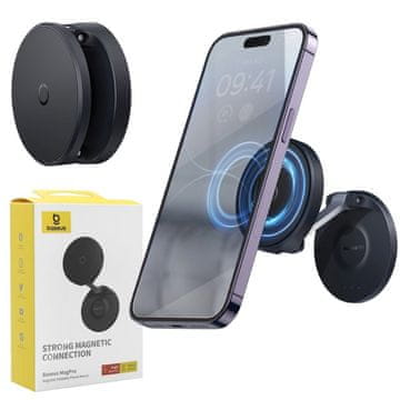 BASEUS Zložljivo magnetno držalo za telefon MagPro za kokpit MagSafe