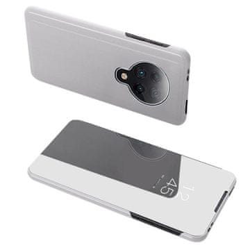 Ovitek za Xiaomi Poco F2 Pro, srebrn, z naslonom