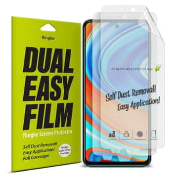 RINGKE Dual Easy 2x folija za Redmi Note 9 Pro 9S