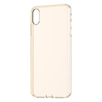 BASEUS Ovitek Simplicity Gel za iPhone XS / X zlate barve