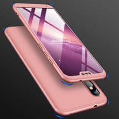 360 360 3v1 ovitek spredaj + zadaj za Xiaomi Mi A2 Lite roza