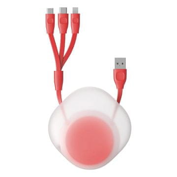 BASEUS Little Reunion kabel 3v1 3A 80cm CAMLT-TY09