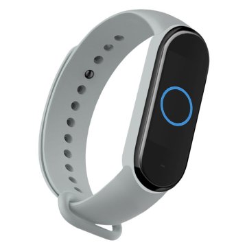 HURTEL Silikonska zapestnica Xiaomi Mi Band 5 6 siva