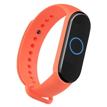 HURTEL Silikonska zapestnica Xiaomi Mi Band 5 6 oranžna