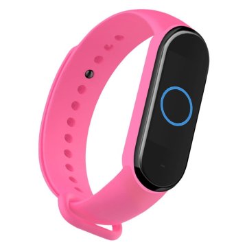HURTEL Silikonska zapestnica Xiaomi Mi Band 5 6 roza
