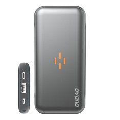 DUDAO prenosna baterija 10000mAh QI USB K13s črna