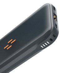 DUDAO prenosna baterija 10000mAh QI USB K13s črna